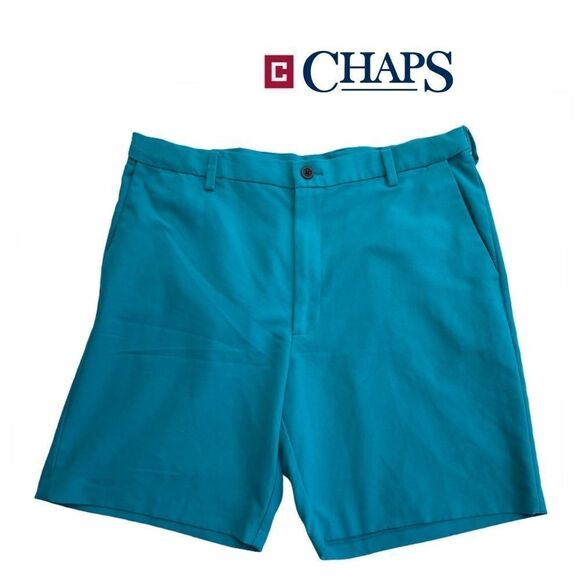 Chaps Men’s Golf Shorts Size 36  Flat Front Vacation Cruise Business Casual - Picture 1 of 10